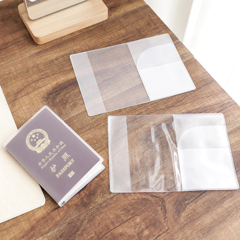 CowLost | uncategorized-pvc-waterproof-passport-cover-case-for-travel-document-holder-1pcs |6
