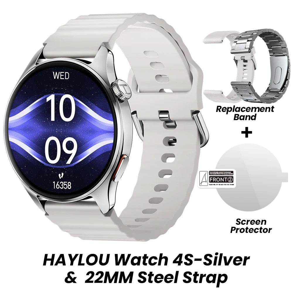 CowLost | haylou-watch-4s-gps-smartwatch-1-43-hd-amoled-display |33