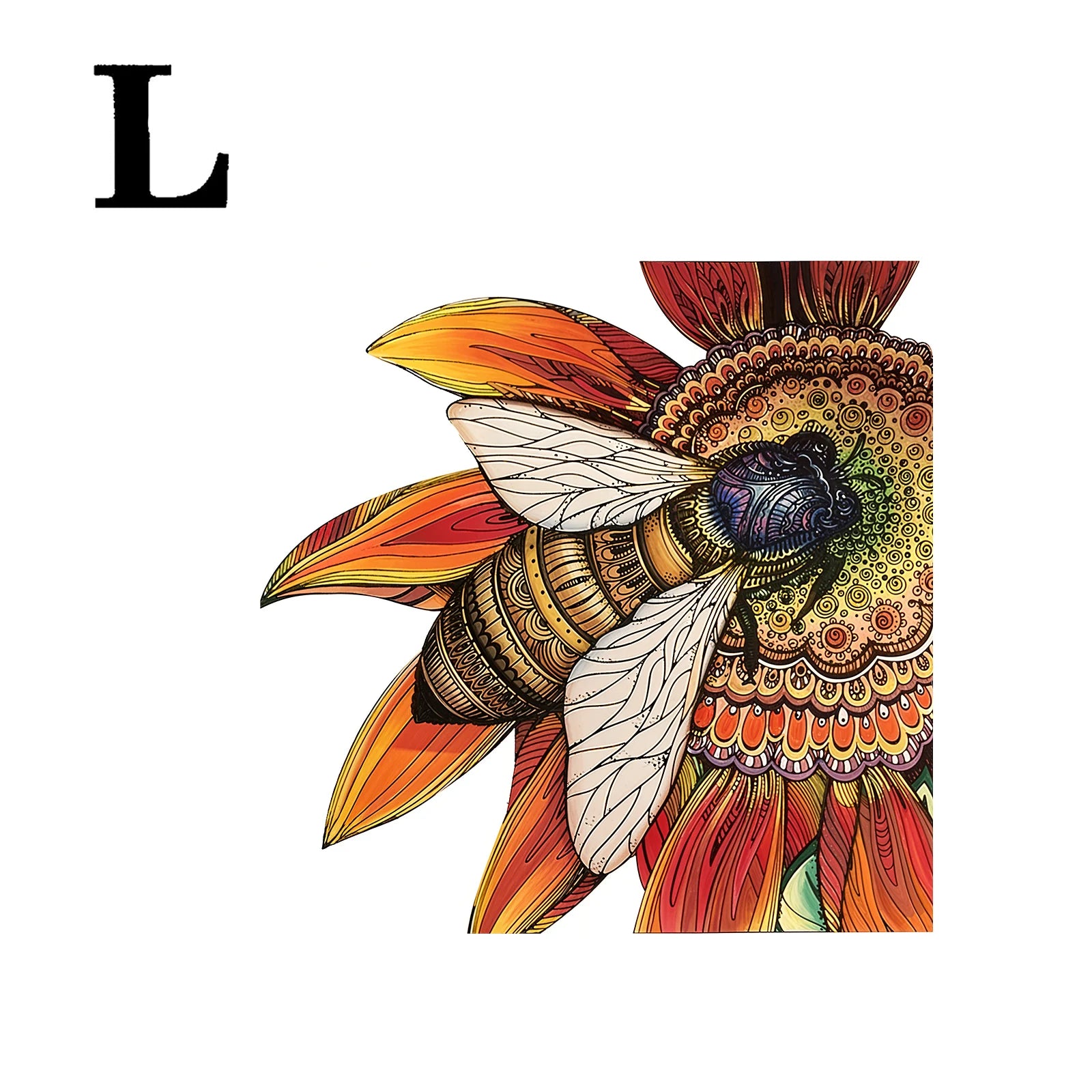 CowLost | product_id-wooden-bee-jigsaw-puzzle-home-decor-gift-for-halloween-christmas |7
