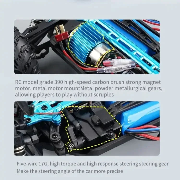 CowLost | fencing-barriers-beibao-1-16-rc-car-16103pro-50km-h-4wd-brushless-motor-off-road-truck |4