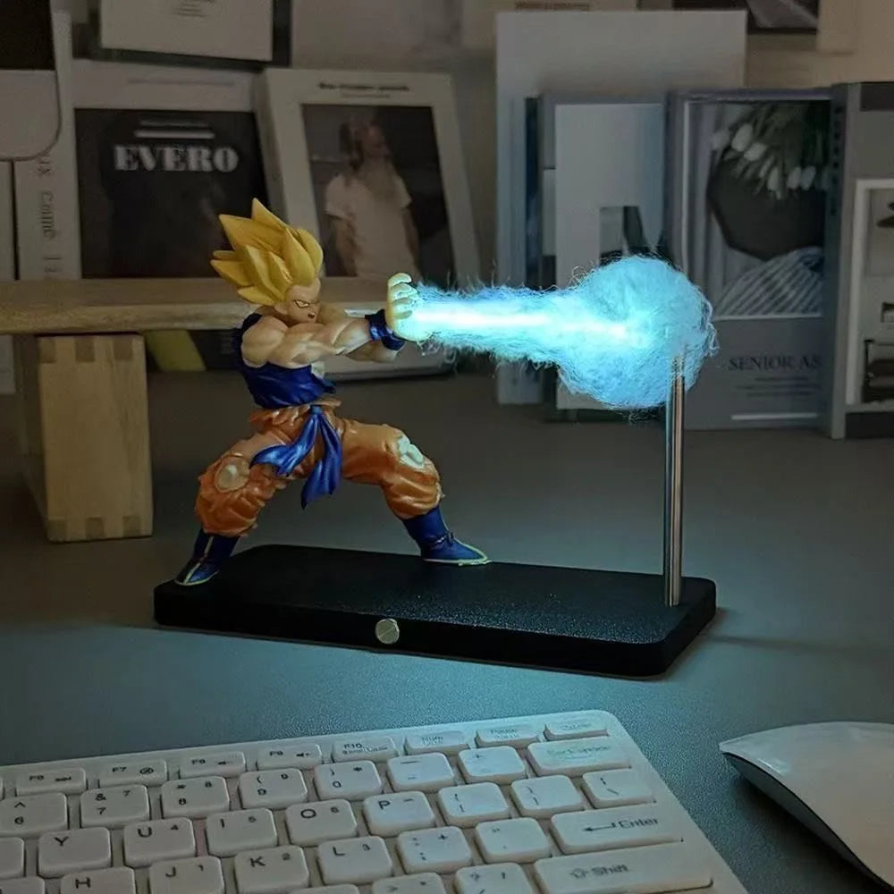 CowLost | dragon-ball-son-goku-kamehameha-night-lamp-model-desktop-decoration-birthday-gift |3