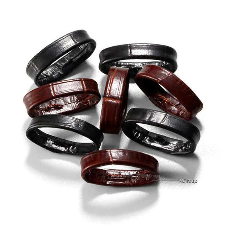 CowLost | product_id-hqstrapchoice-leather-watch-band-keeper-loop-strap-retainer-14mm-26mm-unisex |4