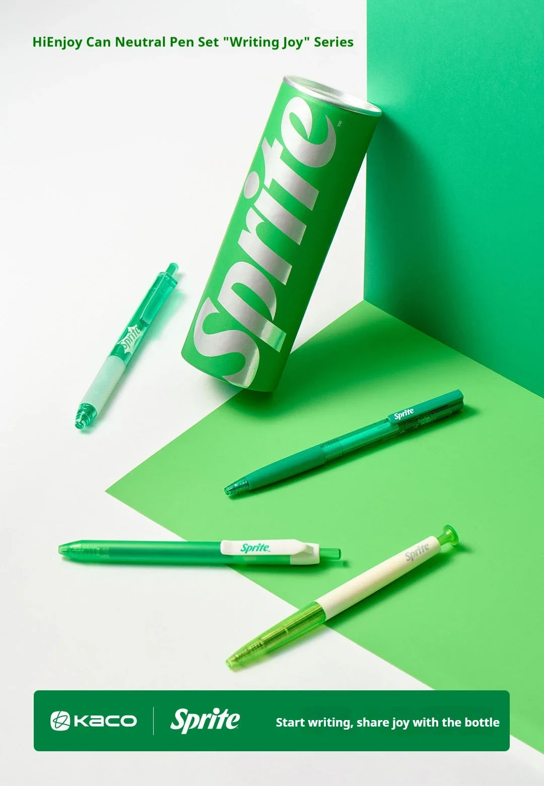 CowLost | product_id-kaco-sprite-fanta-coca-cola-gel-pen-set-0-5mm-fine-point-large-capacity-smudge-free-ink |7