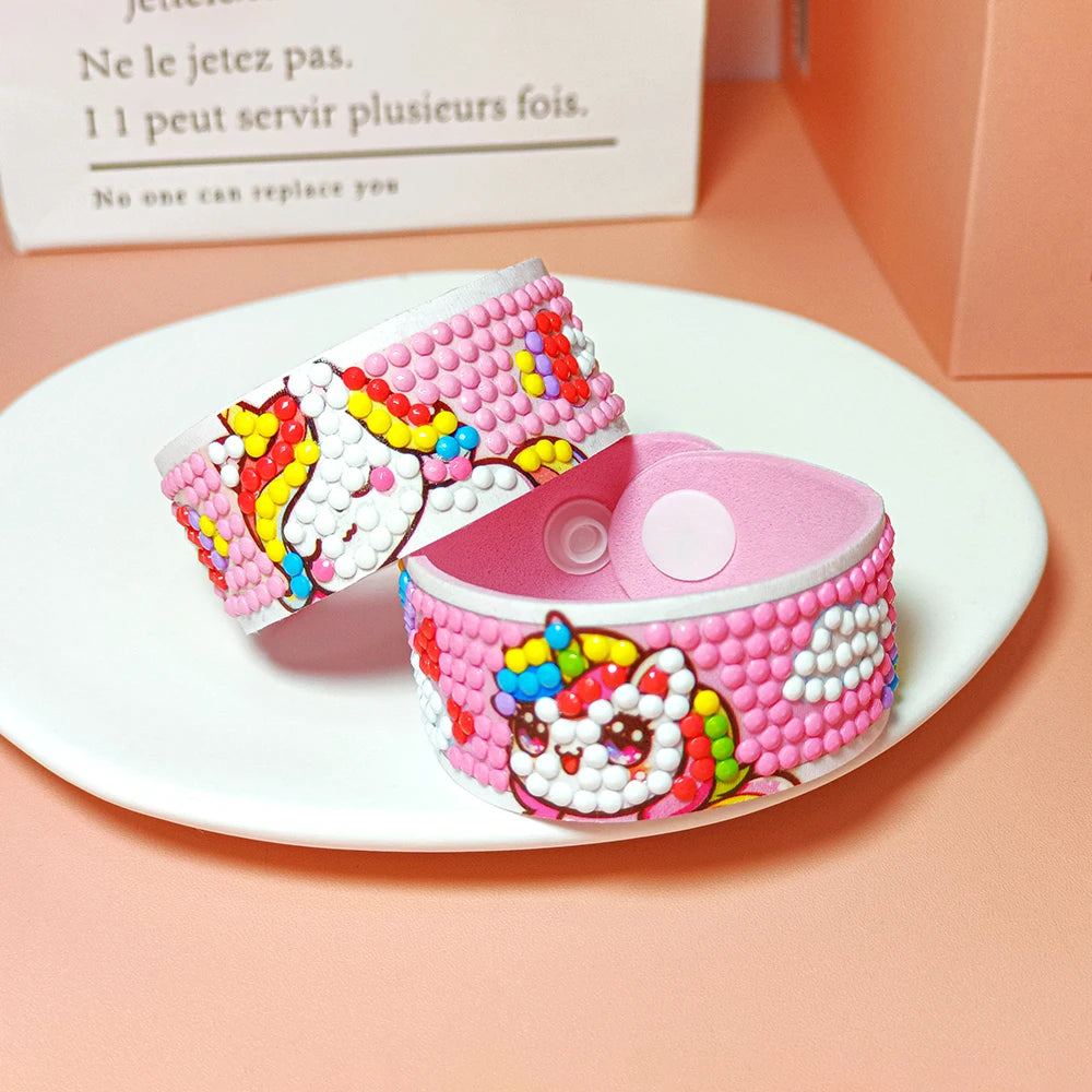 CowLost | product_id-diy-childrens-diamond-drawing-bracelet-kit-with-eva-wristband-gift |23