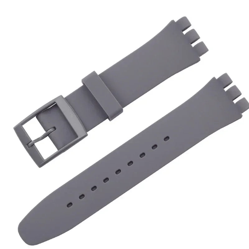 CowLost | product_id-waterproof-silicone-replacement-watch-strap-with-metal-pin-buckle-for-swatch-16-17-19-20mm-unisex |28