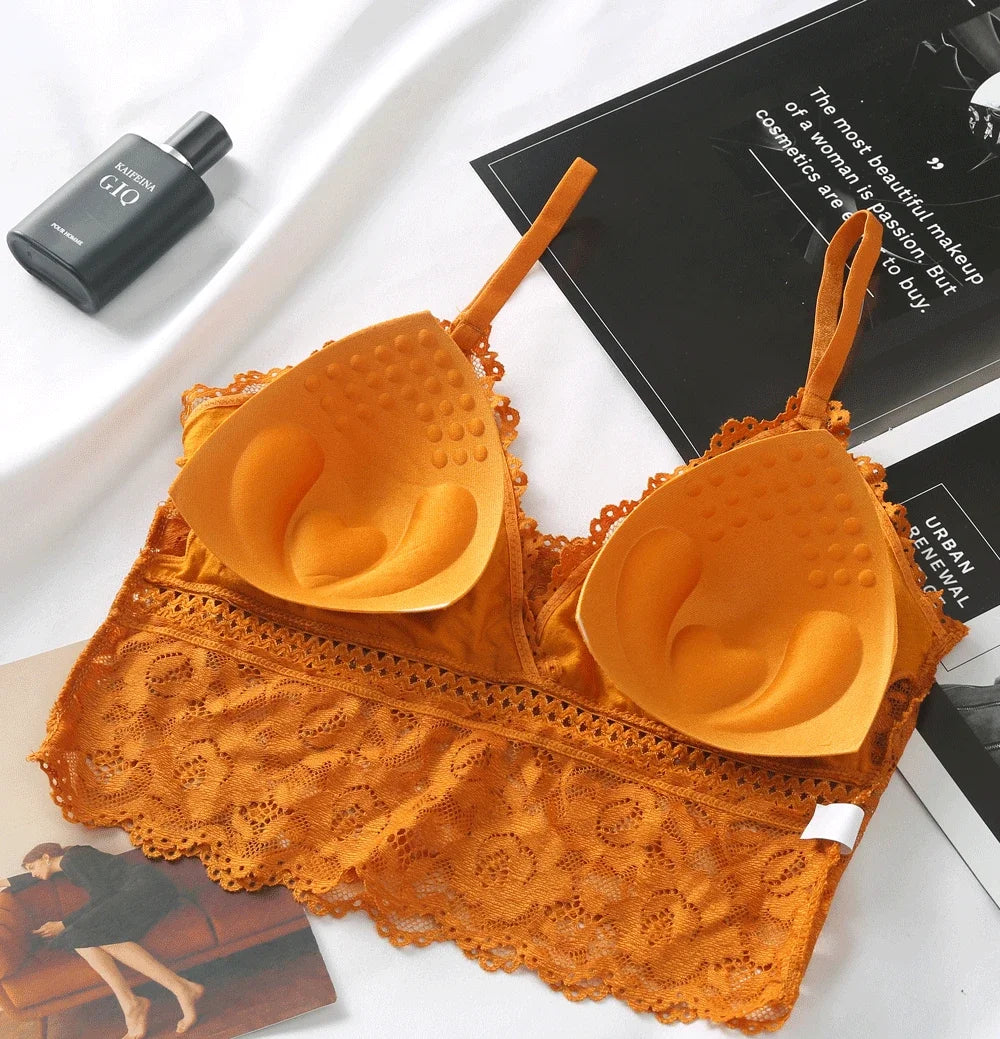 CowLost | product_id-women-s-lace-non-wire-push-up-crop-bra-with-removable-padding |3