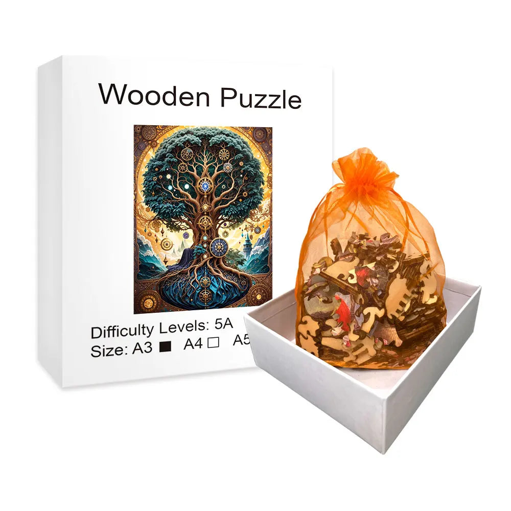 CowLost | product_id-colorful-tree-animal-wooden-jigsaw-puzzle-toy-christmas-gift |4