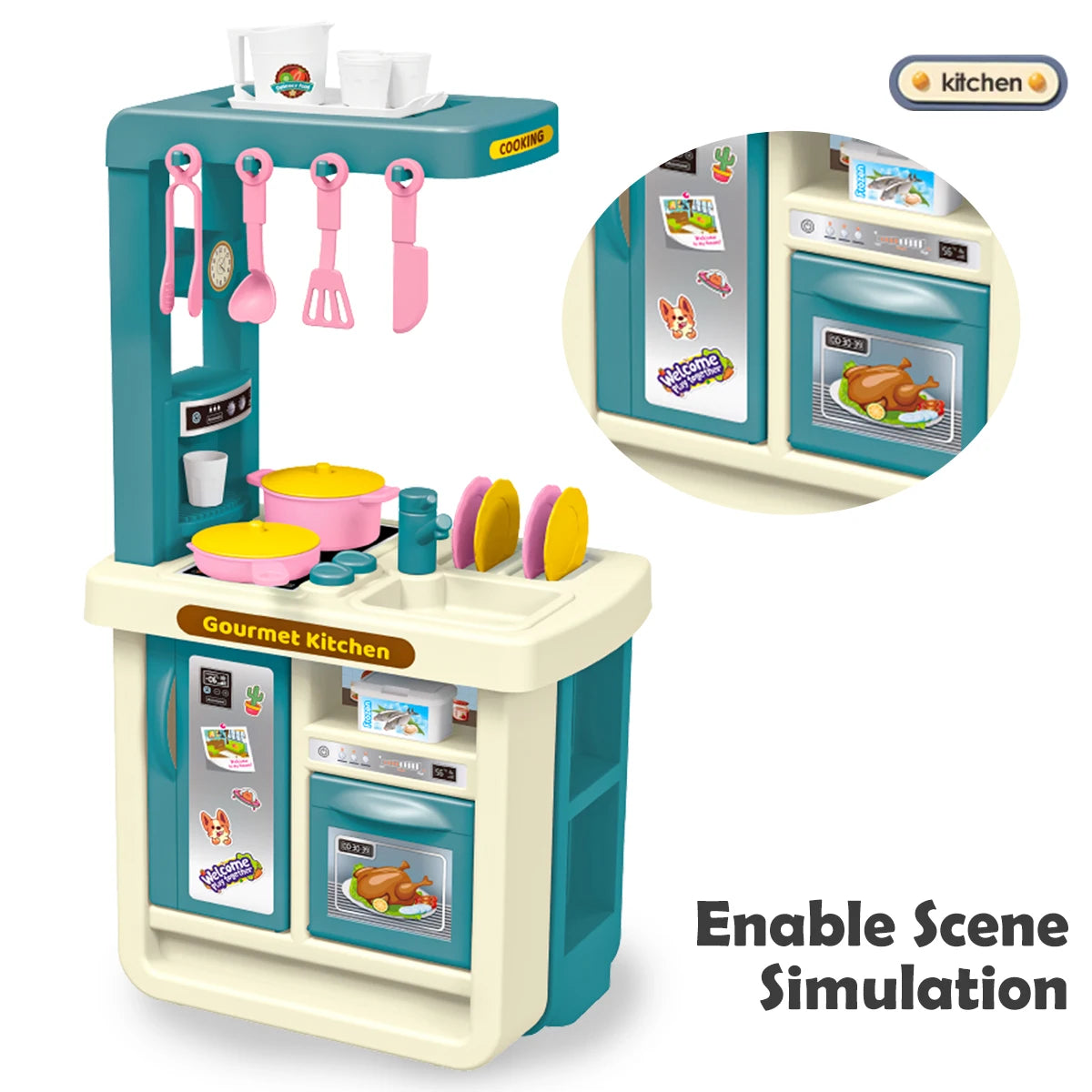 CowLost | product_id-mini-play-food-kitchen-toy-set-with-pizza-cake-milk-bread-and-utensils-for-kids-3 |4