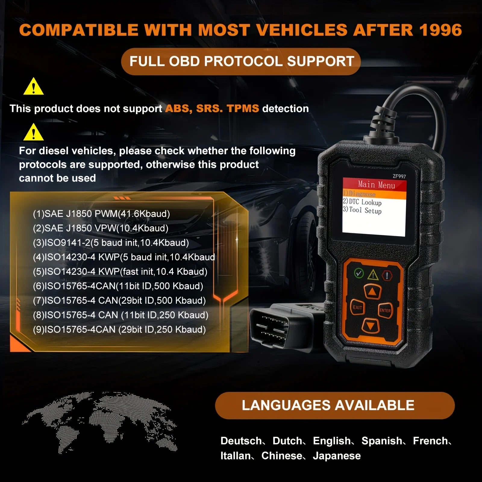 CowLost | electric-vehicle-ev-parts-accessories-jexiwe-obd2-automotive-diagnostic-tool-usb-powered-with-dtc-data-flow-support |7