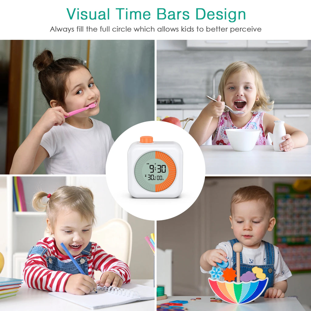 ORIA Digital 60-Minute Visual Timer with Alarm for Study and Teaching