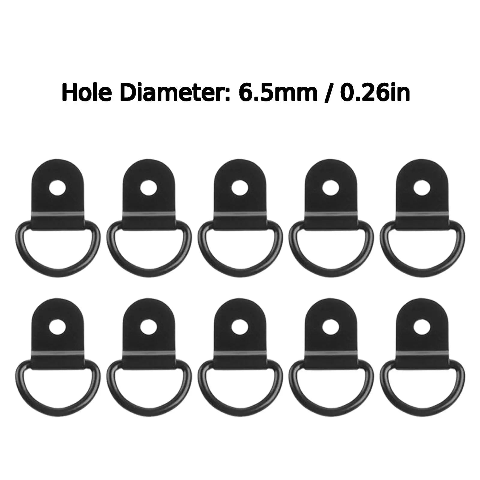 CowLost | product_id-10pcs-stainless-steel-d-ring-tie-down-anchors-for-car-truck-rv-trailers |11