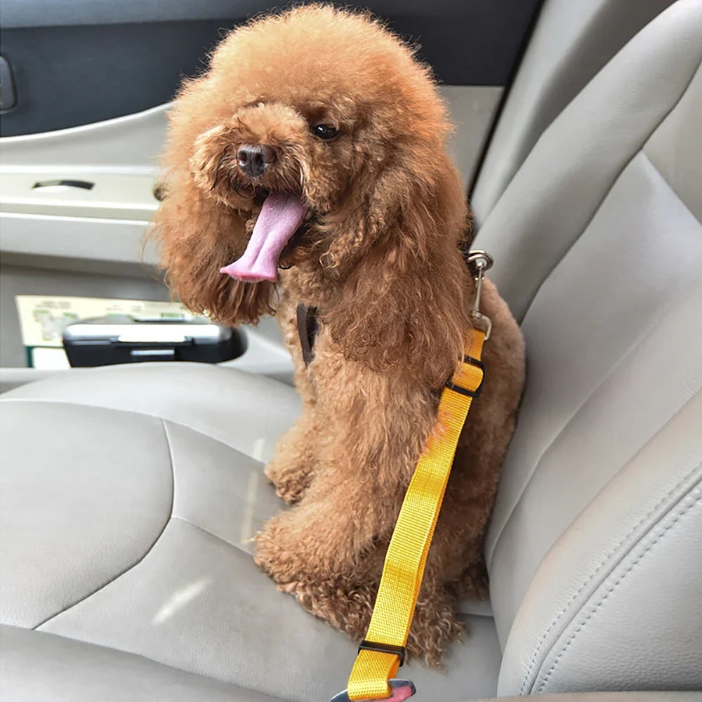 CowLost | vehicle-parts-accessories-adjustable-dog-car-seat-belt-harness-clip |3