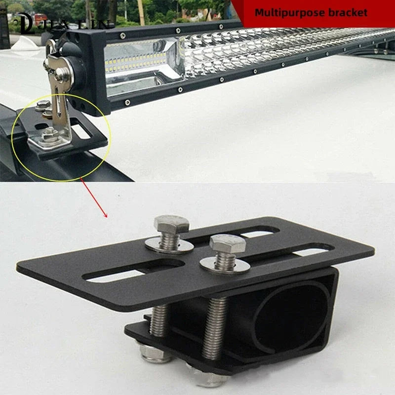 CowLost | suv-car-roof-rack-light-bracket-crossbar-luggage-rack-mounting-holder-for-car-led-light-bar-work-light-car-accessories |3