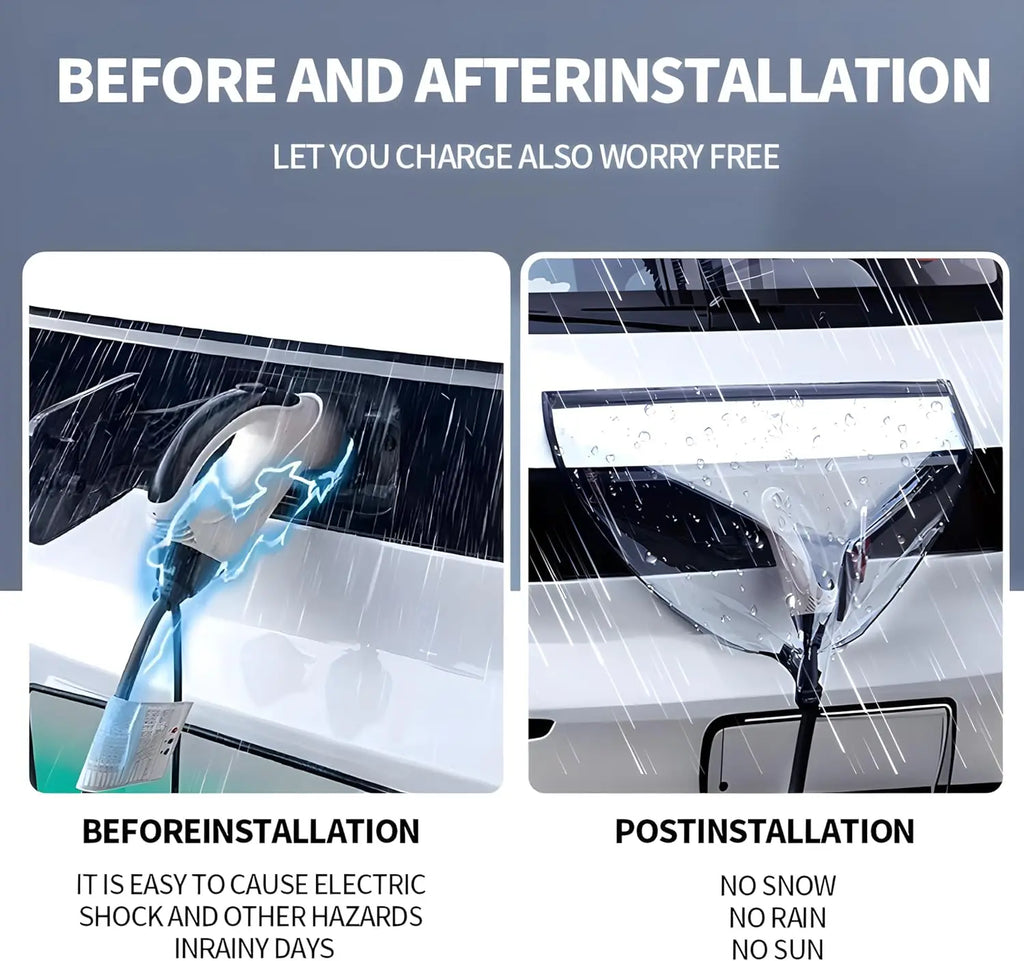 CowLost | vehicle-parts-accessories-ev-charger-port-cover-waterproof-outdoor-protection |3
