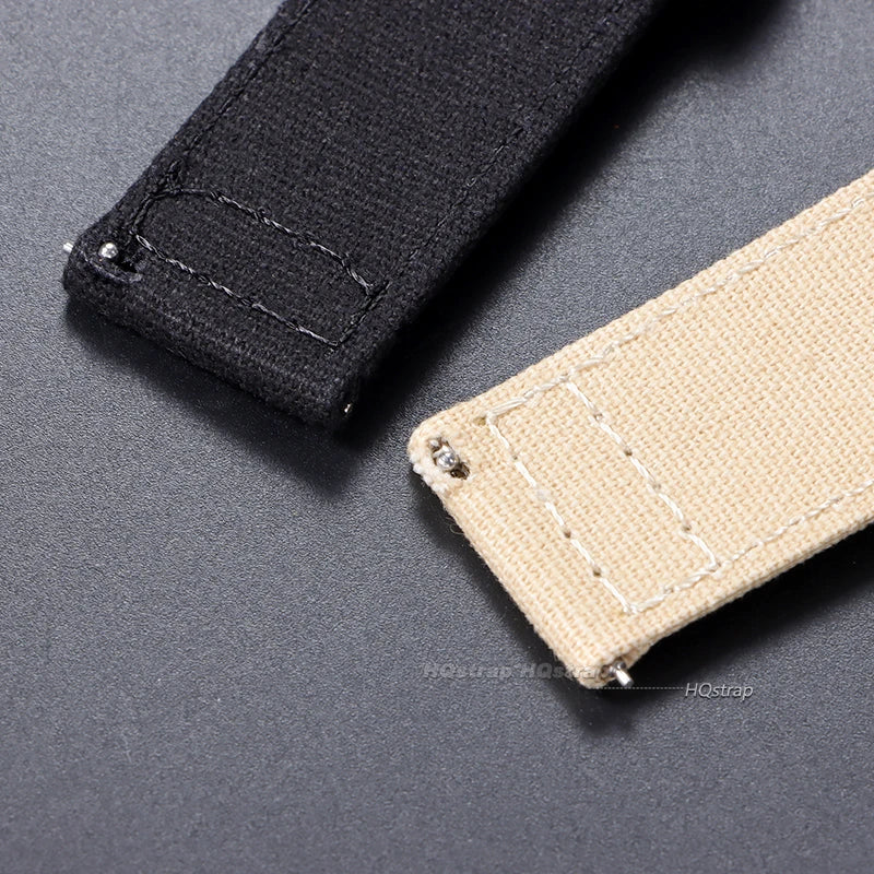 HQstrap Nylon Watch Strap 20mm 22mm Quick Release Sport Wristband for Smartwatch Unisex