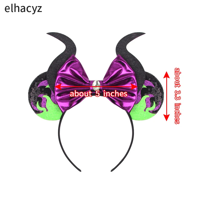 CowLost | disney-maleficent-headbands-kids-cosplay-horns-of-witch |3