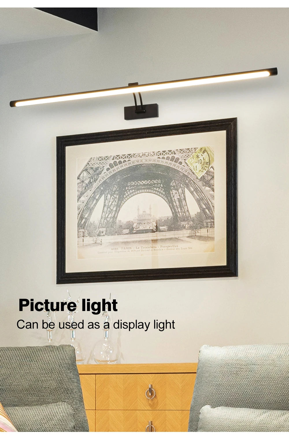 CowLost | product_id-modern-led-wall-lamp-80-100cm-black-silver-bathroom-sconce-picture-light |8