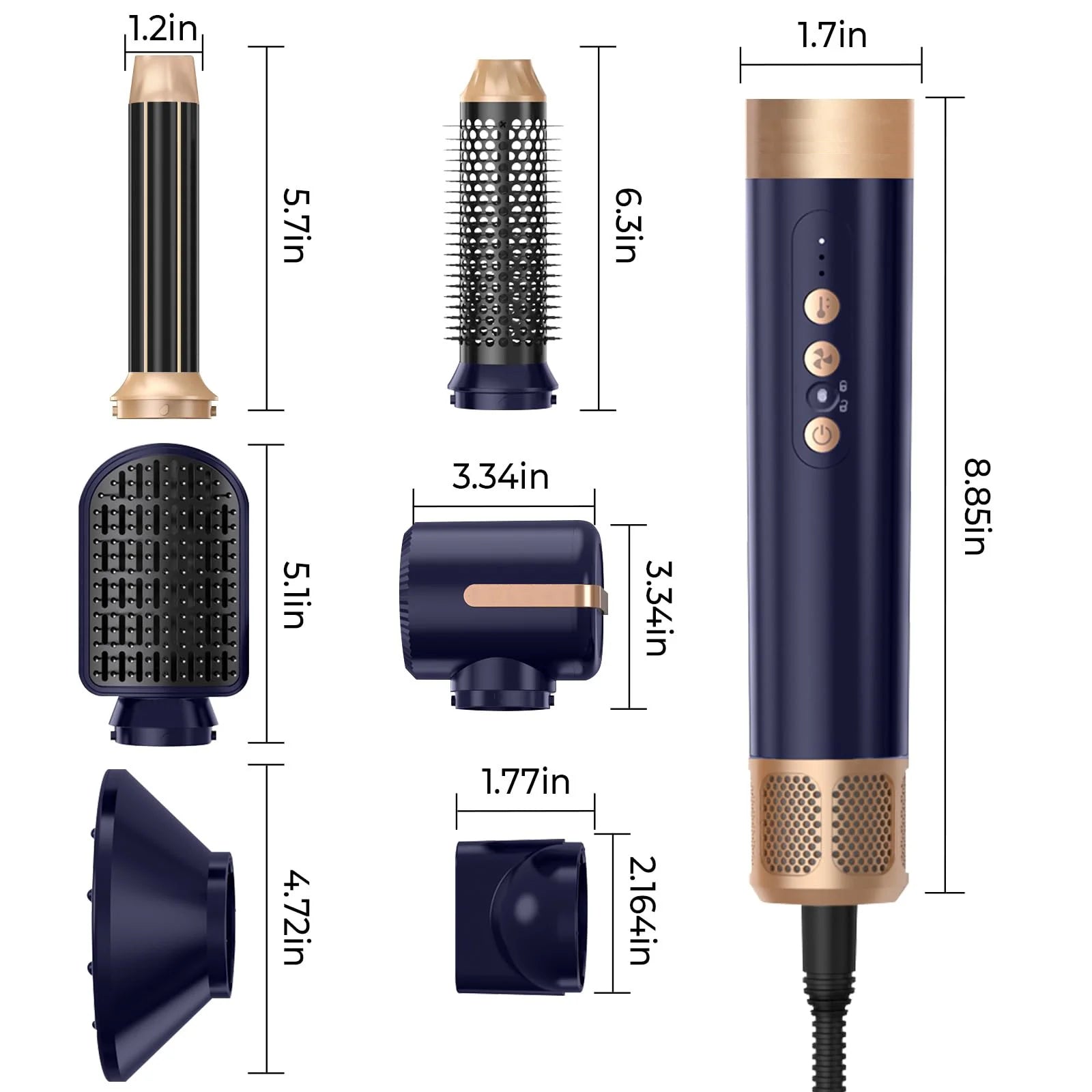 CowLost | tools-7-in-1-brushless-high-speed-hair-dryer-brush-with-diffuser-and-ionic-styling-comb |33