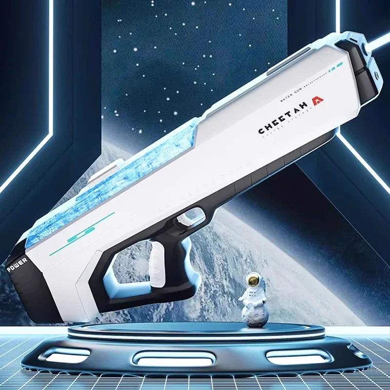 Fully Electric High Pressure Water Gun Toy for Outdoor Pool Games