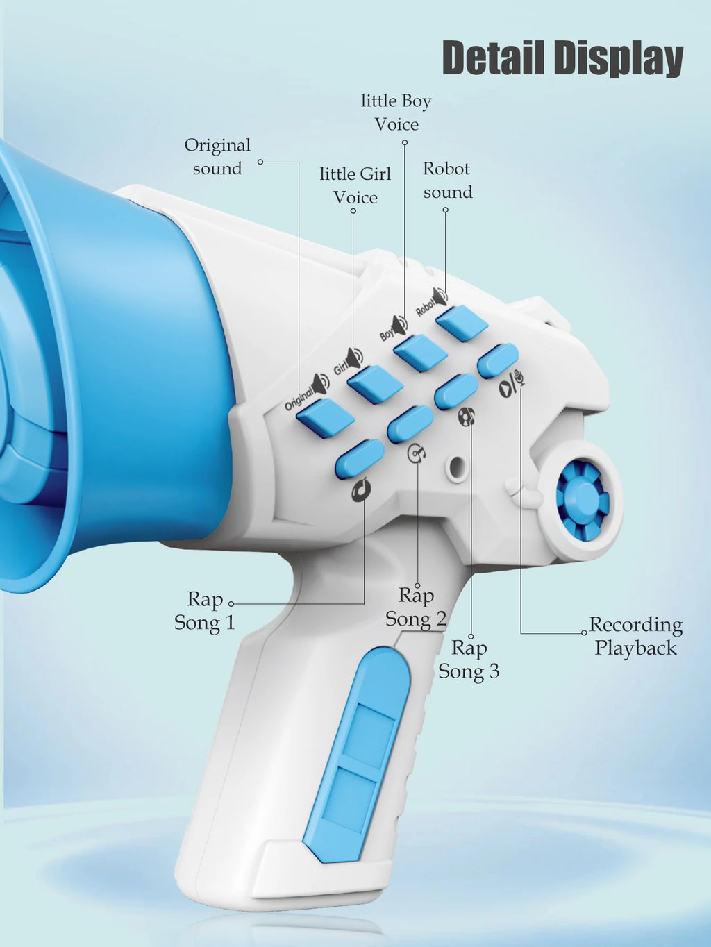 CowLost | product_id-voice-changer-megaphone-speaker-portable-handheld-loudspeaker-toy |11