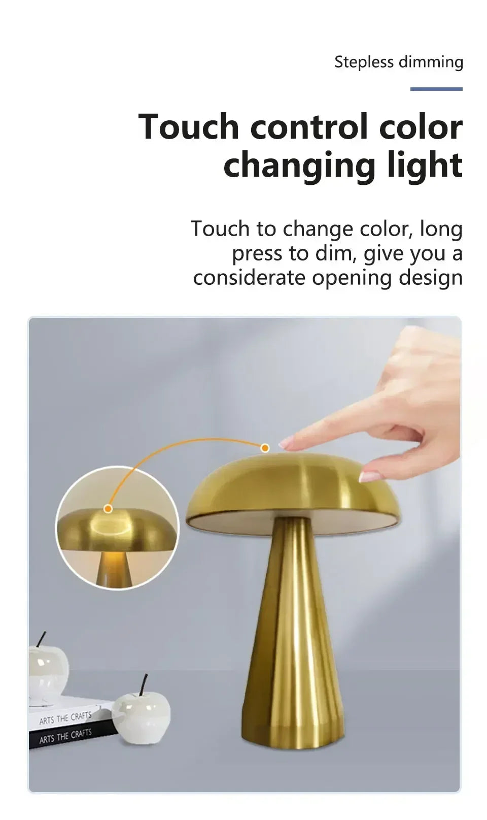 CowLost | product_id-retro-mushroom-led-touch-sensor-rechargeable-table-lamp-for-bedroom-bar |10