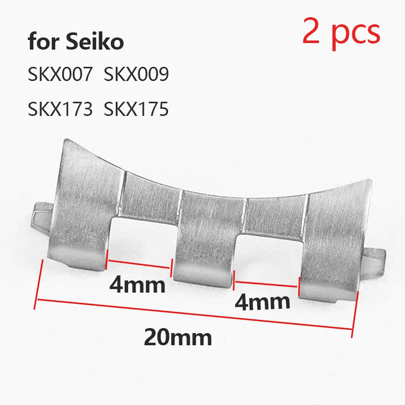 CowLost | product_id-stainless-steel-flat-curved-end-strap-connector-for-seiko-skx007-skx009-18-22mm-jubilee-oyster-bracelet |19