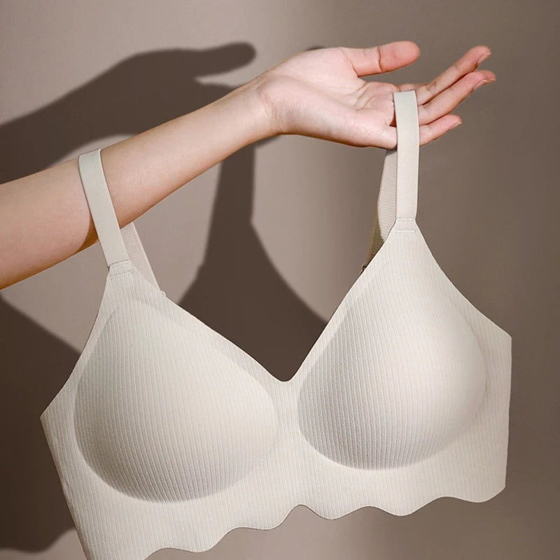 CowLost | product_id-seamless-wire-free-push-up-bra-for-women-with-striped-back |1