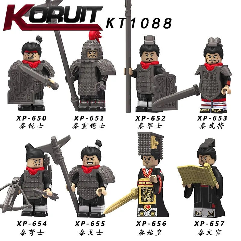 CowLost | product_id-kt1088-ancient-qin-dynasty-chinese-style-assembly-building-block-doll-toy-birthday-gift |1