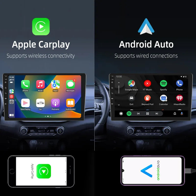 CowLost | 7-9-10-2-din-android14-auto-car-radio-multimedia |5