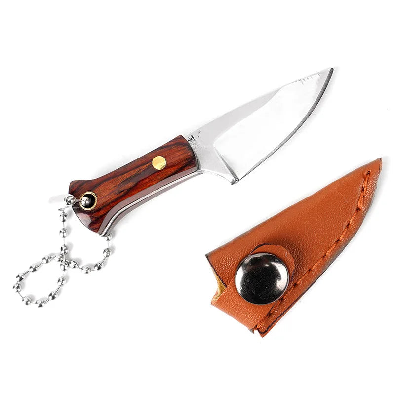 CowLost | activewear-pants-portable-mini-folding-knife-brass-color-wood-handle-stainless-steel-blade |62