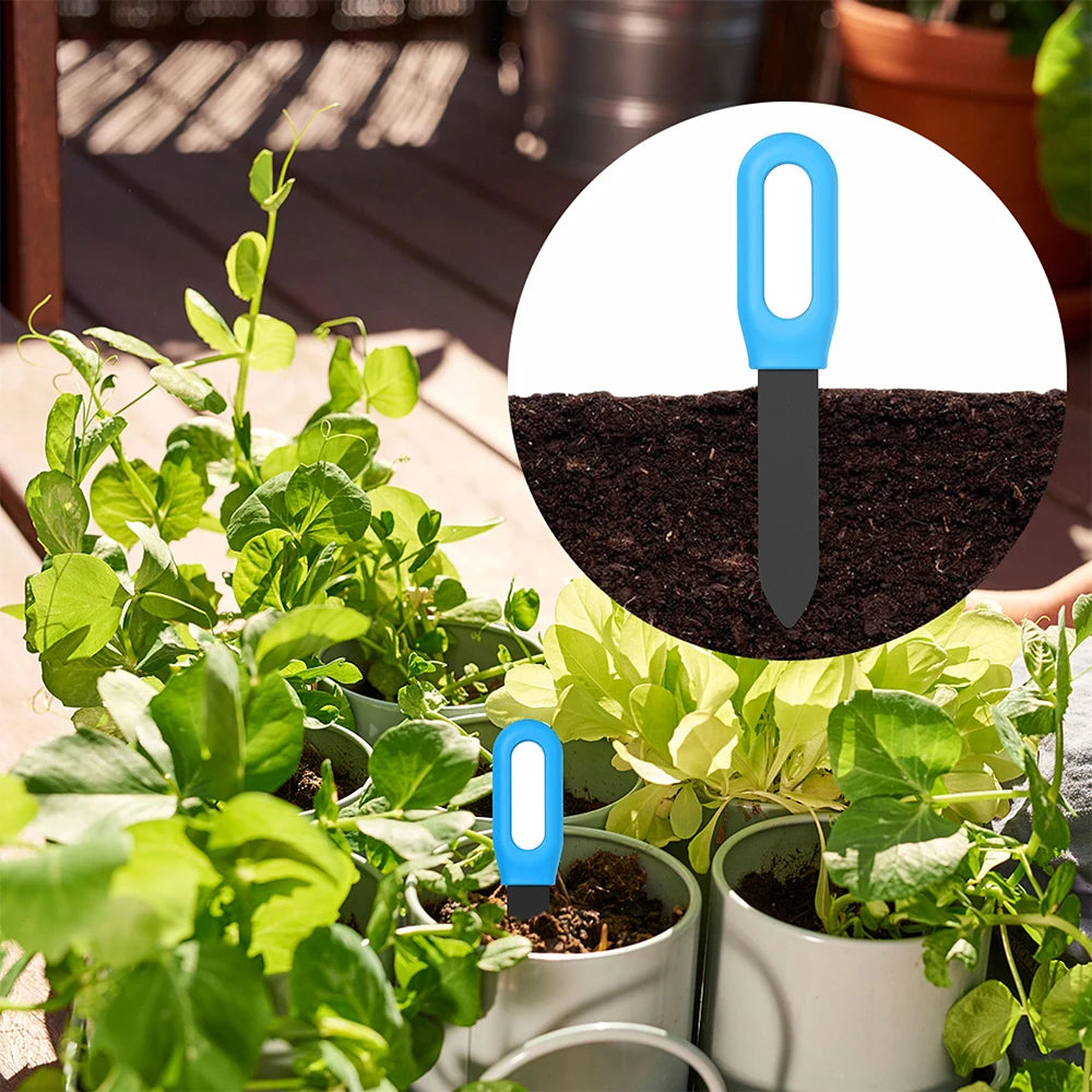 JUANJUAN Smart Zigbee 2-in-1 Soil Moisture & Temperature Humidity Tester Bluetooth for Garden Greenhouse