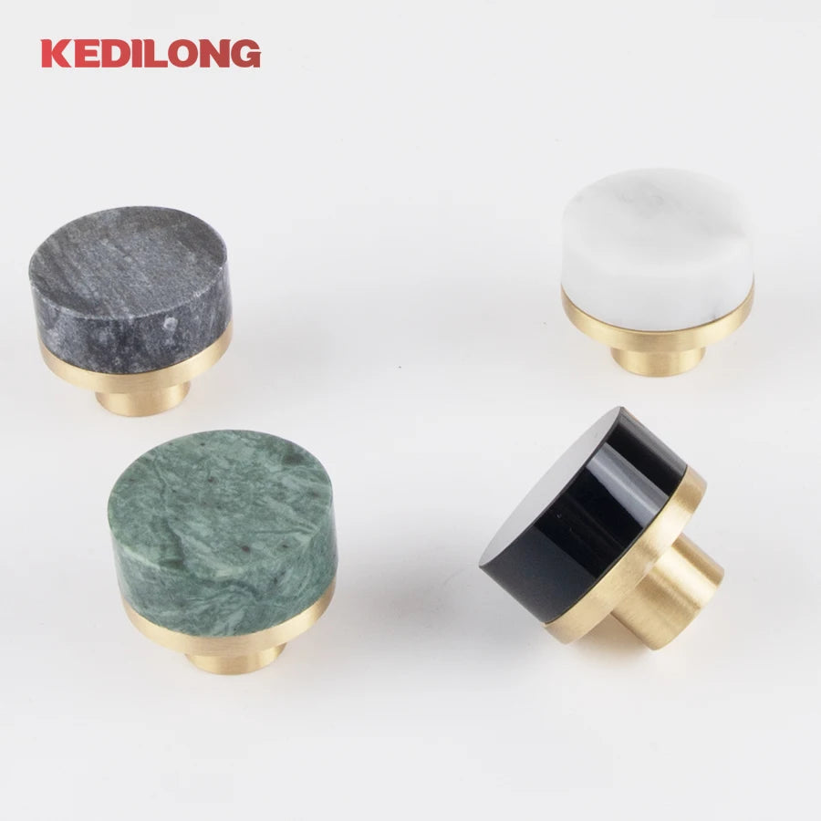 CowLost | kedlo-european-luxury-brass-marble-pull-handle-kitchen-cabinet-drawer |6