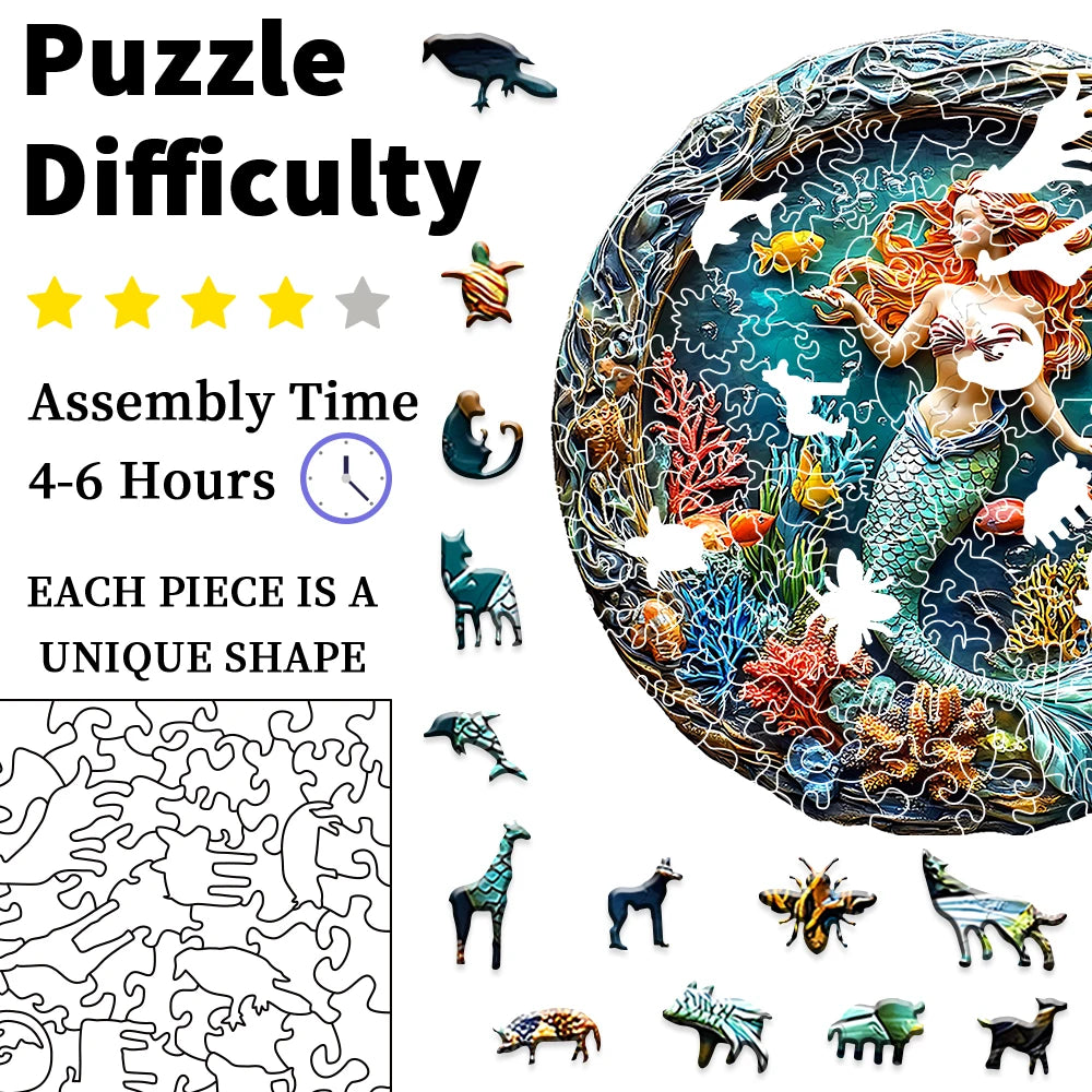 CowLost | product_id-mermaid-wooden-3d-puzzle-in-elegant-gift-box-family-game-decorative-art-piece |4