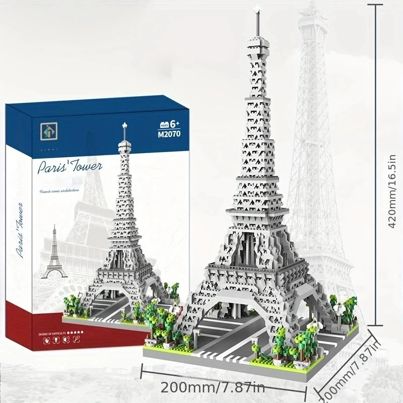 CowLost | product_id-paris-eiffel-tower-micro-particle-building-blocks-desktop-ornament-toy |10