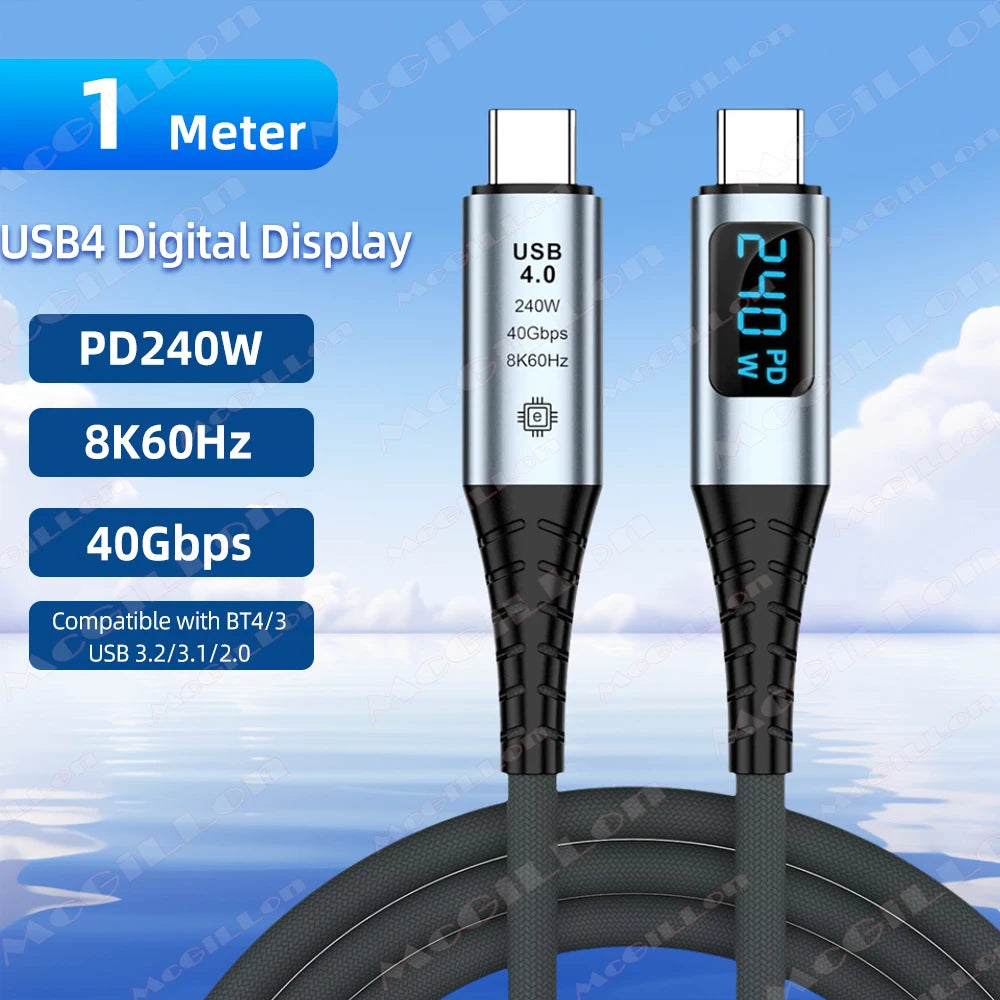 CowLost | product_id-usb-4-0-type-c-to-type-c-cable-8k-40gbps-240w-fast-charge-with-digital-display-for-thunderbolt-4-devices |14