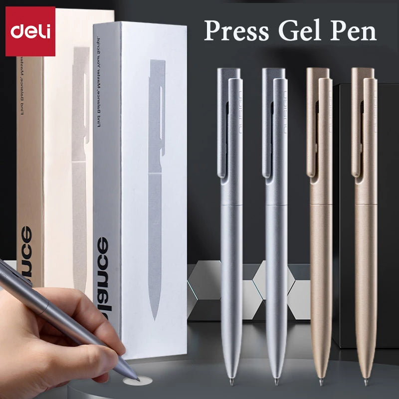 CowLost | product_id-deli-nusign-quick-drying-black-gel-pen-0-5mm-bullet-tip-for-business-school |1