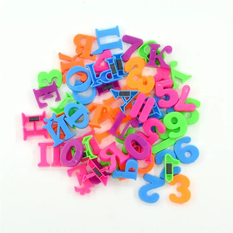 Russian Alphabet Magnetic Letters Fridge Magnets Educational Toy for Kids