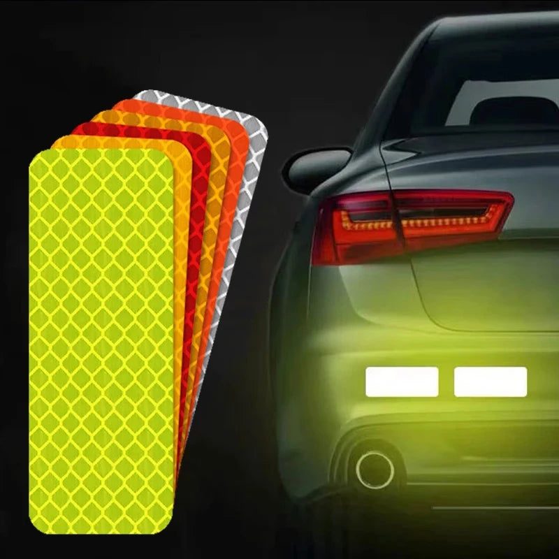 CowLost | product_id-10pcs-reflective-car-bumper-safety-strip-stickers-set |1