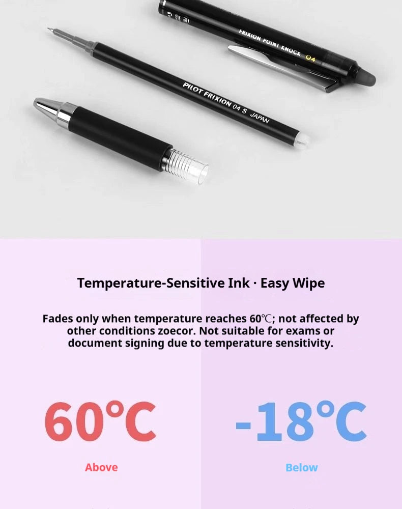 CowLost | product_id-pilot-frixion-0-5mm-retractable-erasable-gel-pens-black-red-blue-ink-for-homework-notes |11