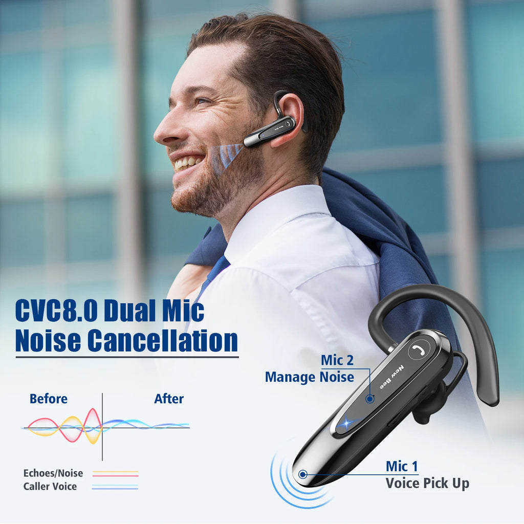 CowLost | mobile-phone-cases-new-bee-b45-bluetooth-wireless-earphones-with-dual-mic-and-noise-reduction |13