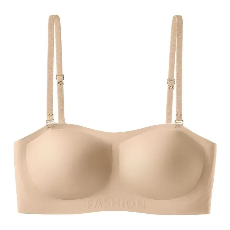CowLost | product_id-strapless-seamless-push-up-bra-for-small-chest-with-detachable-non-slip-straps |9