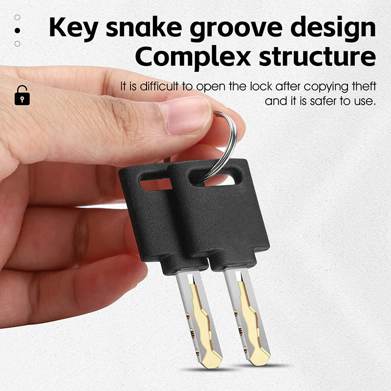 CowLost | sporting-goods-west-biking-wear-resistant-anti-slip-bicycle-chain-lock |5