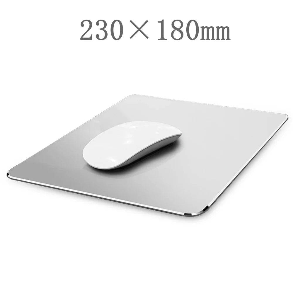 CowLost | metal-aluminum-mouse-pad-mat-hard-smooth-magic-thin-mousead-double-side |15