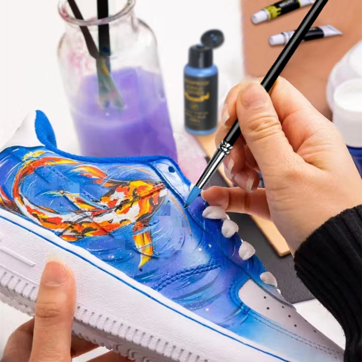 CowLost | paintings-product_id-acrylic-leather-paint-for-shoes-bags-jackets-12-24-36-colors-12ml |3