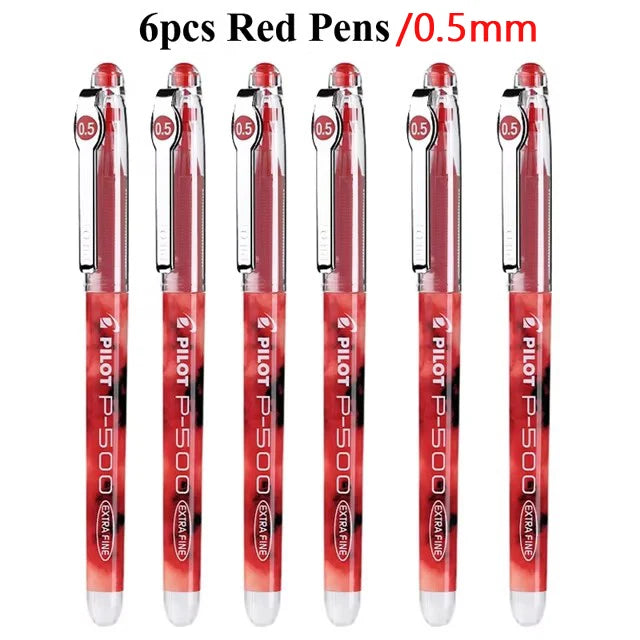 CowLost | product_id-pilot-p500-p700-gel-pens-0-5-0-7mm-black-red-blue-large-capacity-for-school-office-home-use |37