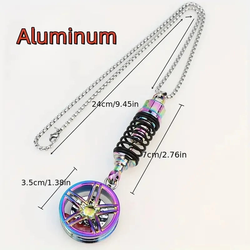 CowLost | product_id-car-wheel-shock-absorber-pendant-rearview-mirror-ornament |4