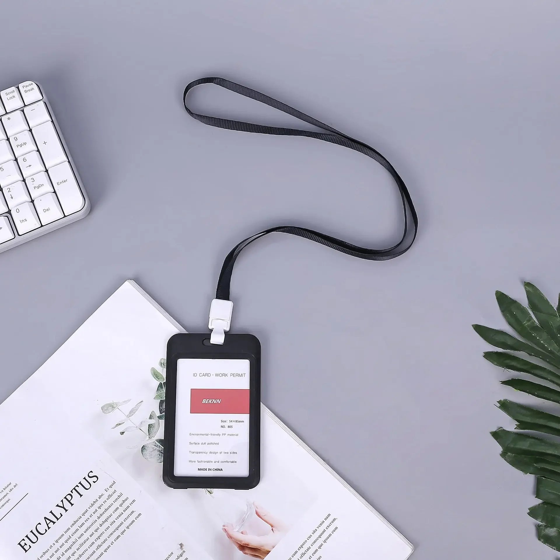CowLost | uncategorized-plastic-work-card-holder-with-lanyard-rope |21
