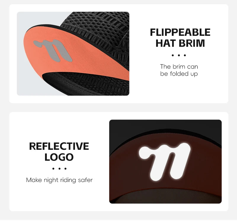 CowLost | west-biking-cycling-cap-with-brim-summer-sunscreen-quick-dry-sport-hat-bicycle-hat-balaclava-unisex-breathable-hat-bike-headwear |48