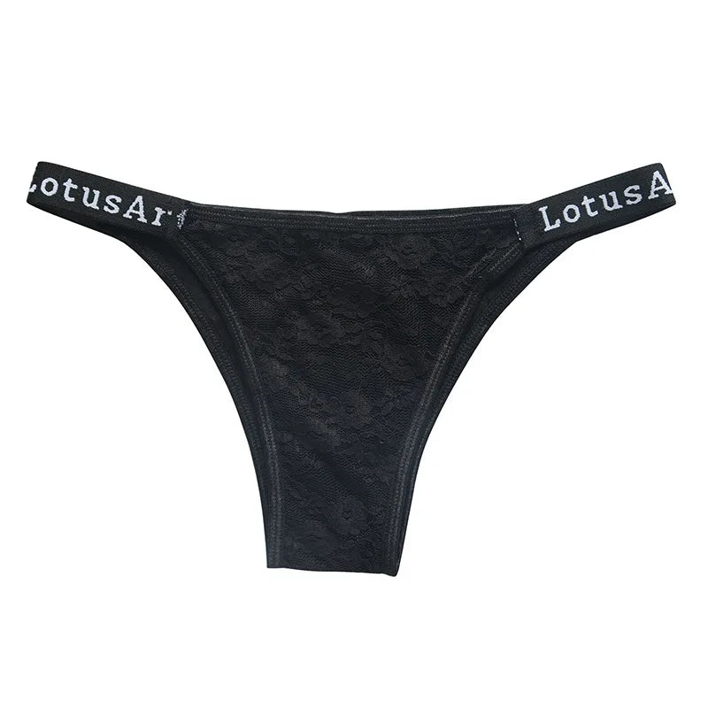 CowLost | product_id-3pcs-women-s-low-waist-lace-brazilian-briefs-set |8