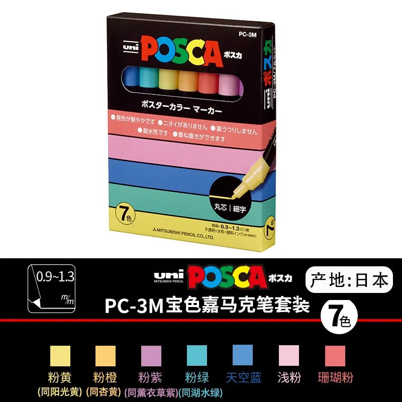 CowLost | product_id-uni-posca-marker-set-pc-1m-3m-5m-8k-17k-non-toxic-permanent-manga-paints-36-colors |32